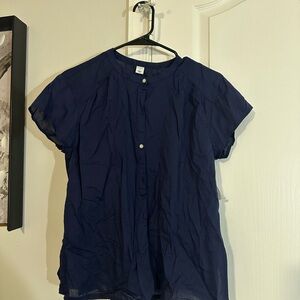 Old Navy Dark Blue Blouse